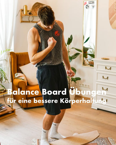 Balance Board Übungen für eine bessere Körperhaltung